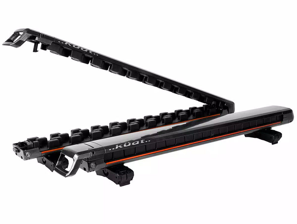 GRIP SKI RACK GRAY METALLIC W/ORANGE ANODIZE 6 SKI