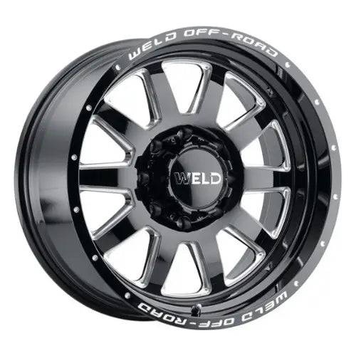 Weld black auto part