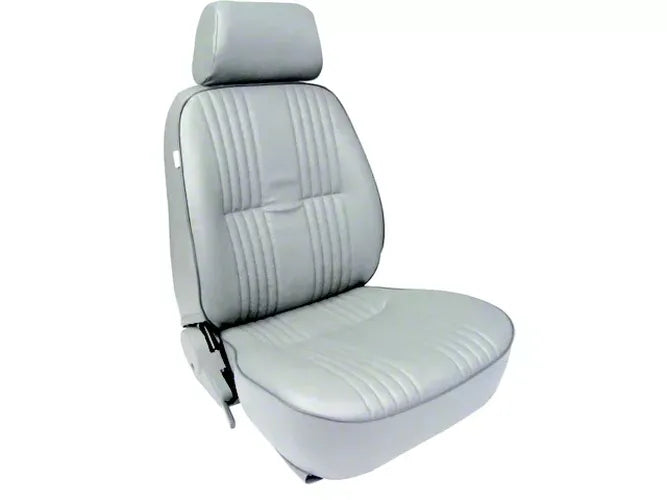 PRO 90 W/HEADREST GREY VINYL RIGHT