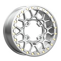 KMC POWERSPORTS KS435 15X6 4X137 RAW-MACH-FRG 38MM - KS43556048538A