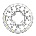 KMC POWERSPORTS KS435 15X6 4X137 RAW-MACH-FRG 38MM - KS43556048538A