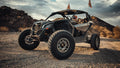 KMC POWERSPORTS KS435 15X6 4X137 RAW-MACH-FRG 38MM - KS43556048538A