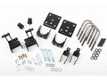 2009-13 FORD F-150 2WD REAR KIT ONLY 4 INCH DROP ALL CABS INCLUDES FLIP KIT FRONT LIFT HANGER BRACKETS AND SHOCK EXTENDERS