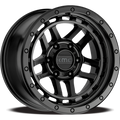KMC Wheels black auto part