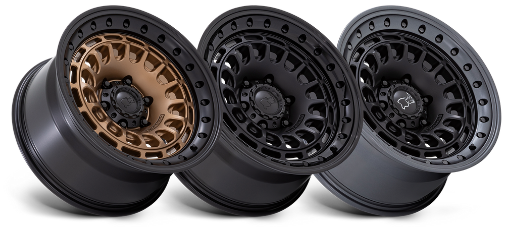 BR014 17X9 6X4.5 M-BLK GB-LP -12MM