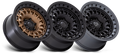 BR014 17X9 6X4.5 M-BLK GB-LP -12MM