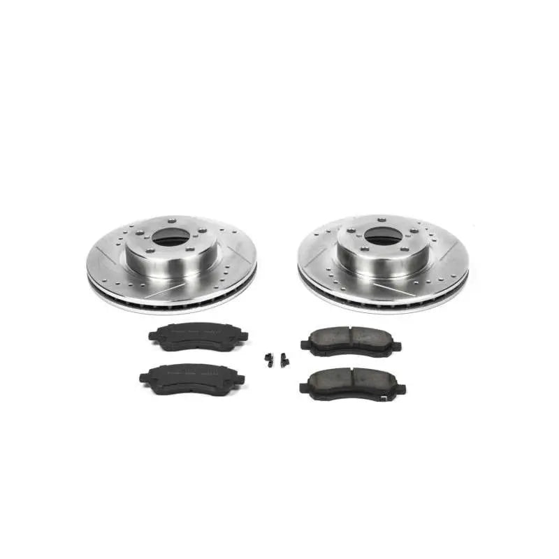 Power Stop 02-04 Honda Odyssey Front & Rear Z23 Evolution Sport Brake Kit