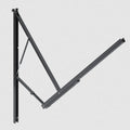 REPLACEMENT FABRIC SLIDE TOPPER DELUXE BLACK 199IN