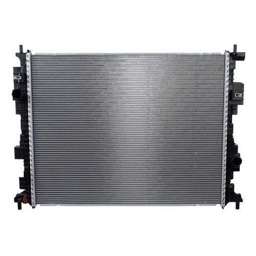 RADIATOR; 1-ROW; PLASTIC; ALUMINUM;