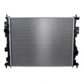 RADIATOR; 1-ROW; PLASTIC; ALUMINUM;