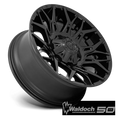 D772 20X10 8X6.5 BLK-OUT -18MM