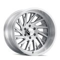 CALI OFF-ROAD PURGE 9114 BRUSHED CLEAR GLOSS 20X10 5-127 -25MM 78.1MM