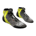 OMP KART SHOES KS-X FIA 8877-2022 BLACK/GREY/FLUO YELLOW SIZE 37