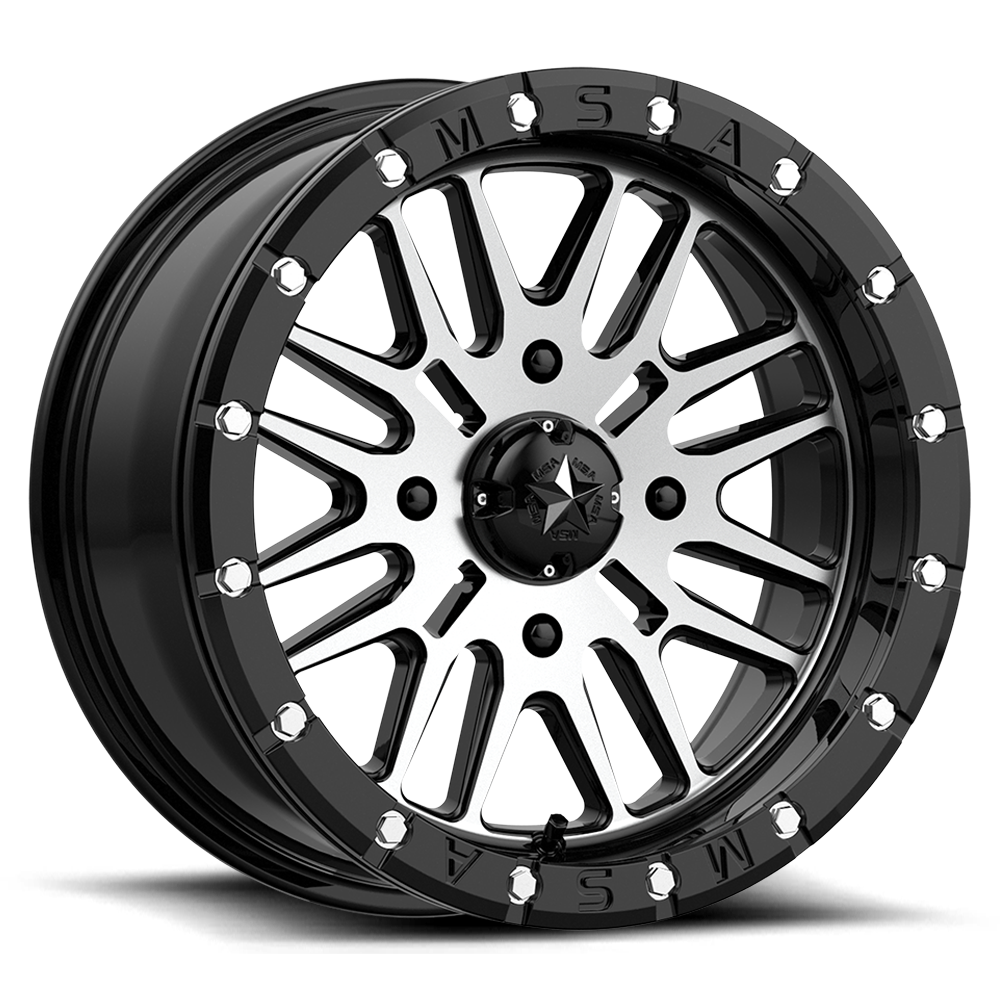 M37 18X7 4X137.00 GLOSS BLACK MACHI