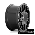R187 18X8.5 BLANK G-BLK 20MM (108-1