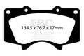 EBC S6 Brake Pad and Rotor Kit