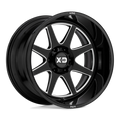 XD844 22X12 6X5.5 G-BLK MILL -44MM
