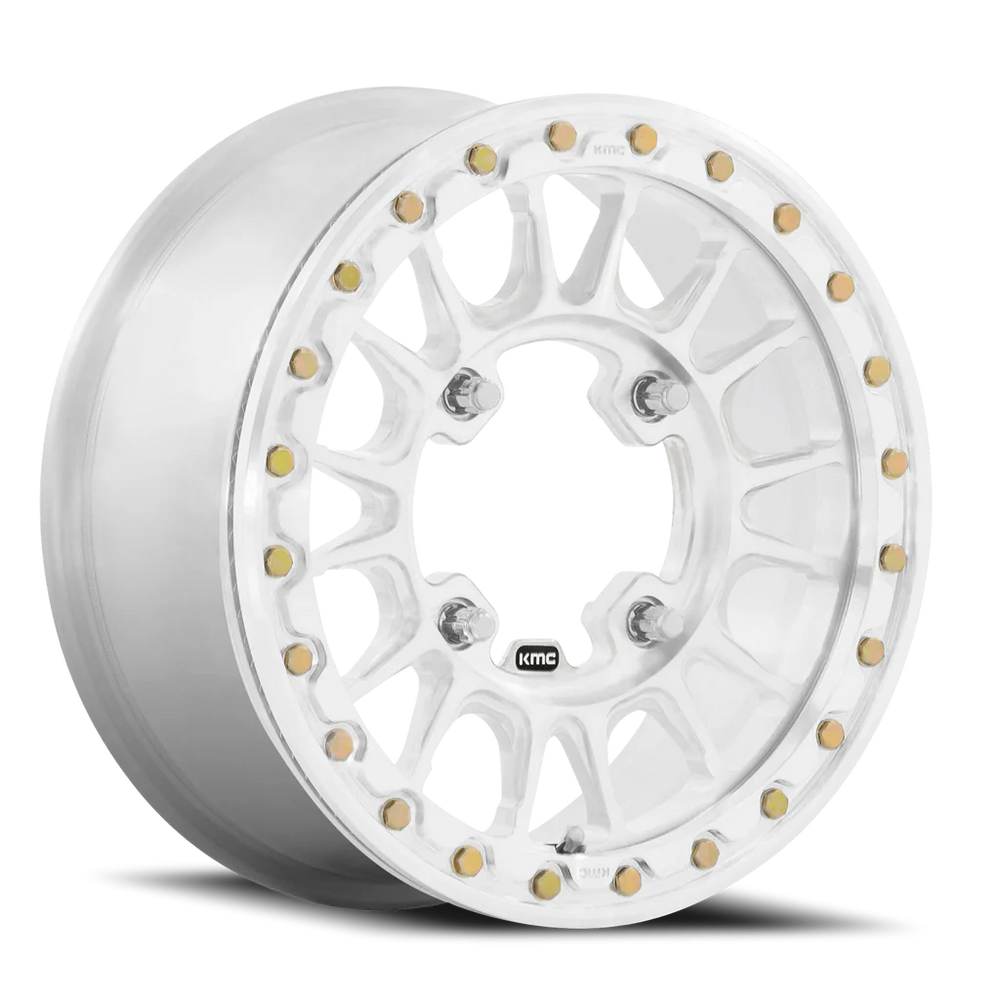 KMC POWERSPORTS KS436 15X6 4X156 RAW-MCH-FRG 38MM - KS436DX15604438