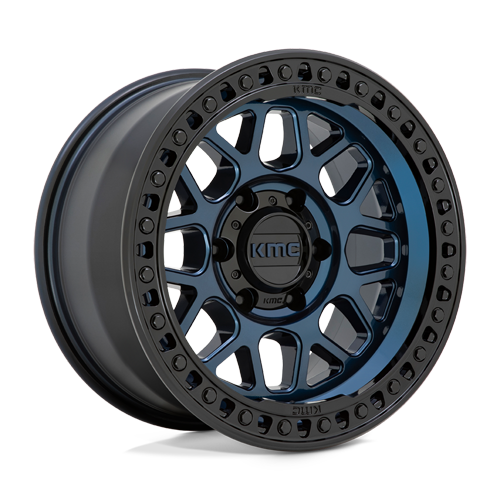 KM549 17X8.5 5X150 MN-BLUE GBLK-LP