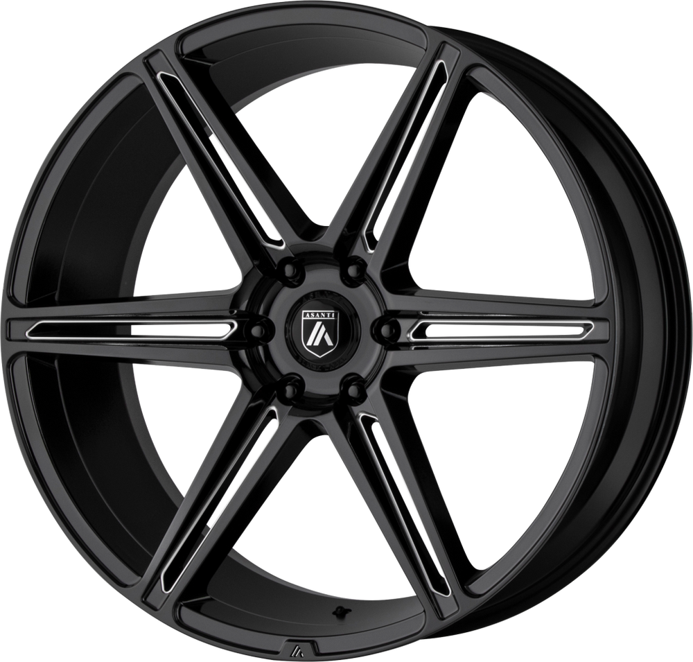 ALPHA 6 24X10 6X135.00 GLOSS BLACK