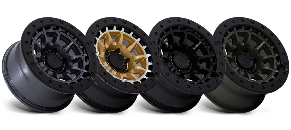 BR016 17X8.5 6X4.5 G-BLK -10MM