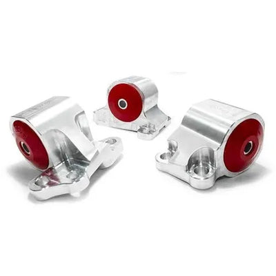 Innovative 92-95 Civic B/D Series Black Aluminum Mounts 85A Bushings (2 Bolt)