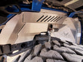 ~(10 lbs. 30X8X4)~ 07-18 - JK-JKU Light Bar Mt - 52IN w/ A-Pillar Mt - Semi Gloss Black Powder Coat Alum Semi Gloss Black PC