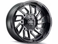 MAYHEM FLYWHEEL 8111 GLOSS BLACK MILLED SPOKES 22X10 5-127 5-139.7 -19MM 87.1MM