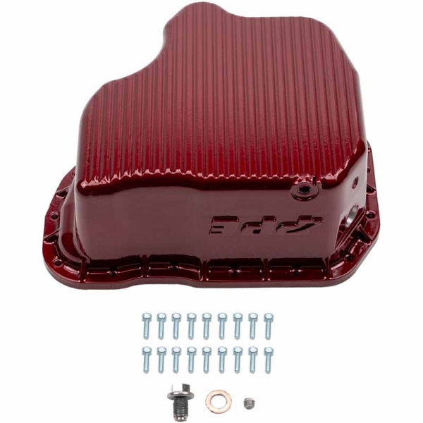 1116 LML DURAMAX WCFAB X PPE HIGH CAPACITY ALUMINUM OIL PAN GLOSS WHITE