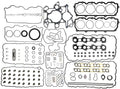FORDTRUCK 363 CID (6.0L) DIESEL (20032010) HEAD GASKETS NOT INCLUDED