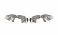 Fishbone Offroad 2018+ Jeep Wrangler JL Rear Pair Aluminum Raw Inner Fenders