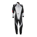 OMP KS-3X OVERALL FIA 8877-2022 (ADULT) GRAY / BLACK SZ 54