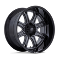 D853 20X9 5X4.5/5 M-GNMTL BLK-LP 1M