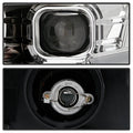 xTune Ford Edge 07-10 Light Bar Projector Headlights - Black (PRO-JH-FEDGE07-LB-BK)
