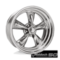 AMERICAN RACING VINTAGE VN505 15X7 5X4.5 POLISHED -6MM - VN5055765
