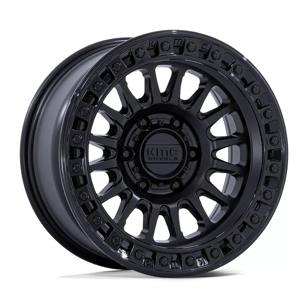 KM552 17X8.5 5X5.0 M-BLK G-BLK-LP -