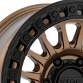 KM552 17X8.5 6X5.5 M-BRNZ G-BLK -10