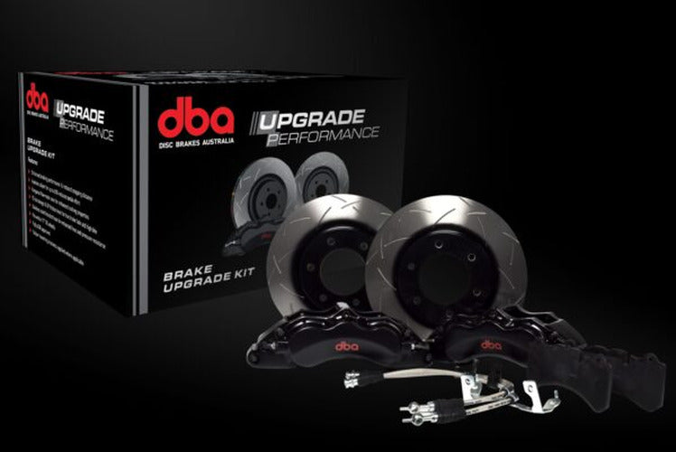 DBA 08-21 Lexus LX570 Front Drilled & Slotted Street Series Rotor & XP Brake Pad Kit