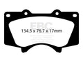 EBC S2 Brake Pad and Rotor Kit