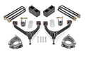 0718 SILVERADO/GMC 1500 2WD 4IN LIFT KIT W/UPPER CONTROL ARMS CAST STEEL W/O SHOCKS