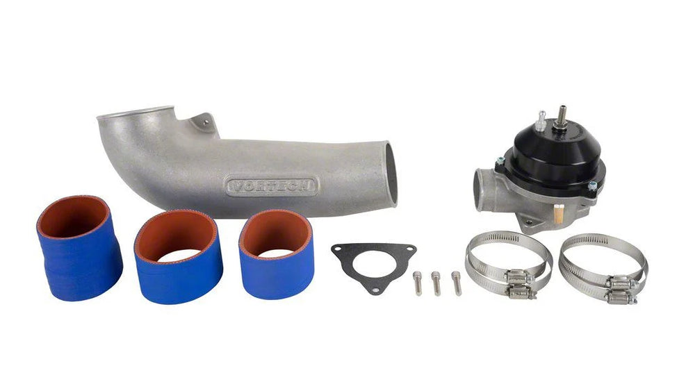 Discharge Tube w Hardware For 1986-1993 Mustang w V-7 Polished