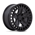 BR005 20X8.5 5X120 M-BLK 25MM