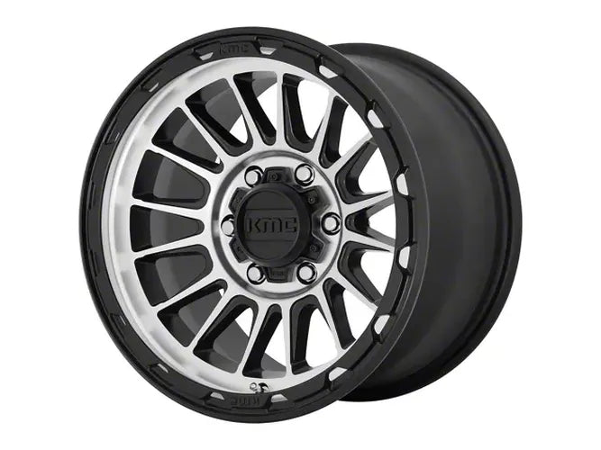 KM542 17X8 5X4.25 S-BLK MACH 38MM