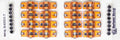 SBF Rocker Arms - 1.6 Ratio 7/16 Stud
