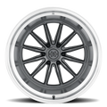 Method Raised MR803 22x12 / 8x6.5 BP / -40mm Offset / 121.3mm Bore - Gloss Titanium Wheel