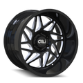 The Wheel Group black auto part
