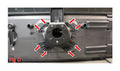 Addictive Desert Designs 07-18 Jeep Wrangler JK Rear Gate Tire Holder - Adjustable