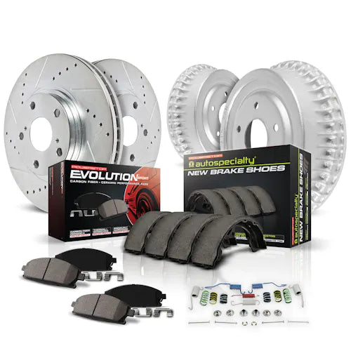 Power Stop 94-00 Ford Taurus Front & Rear Z23 Evolution Sport Brake Kit