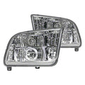 Ford Mustang 05-09 PROJECTOR HEADLIGHTS - Clear Chrome