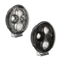 J.W. Speaker 12-24V LED High Beam with Chrome Inner Bezel Pedestal Mount 0551121